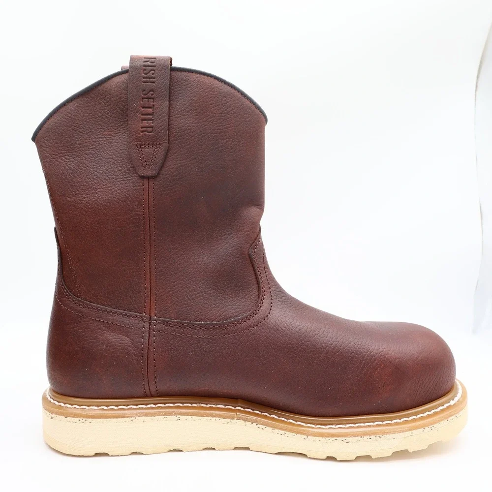 Irish Setter Boots Mens 13 EE Ashby Leather Work Safety Toe 83908 Brown NIB